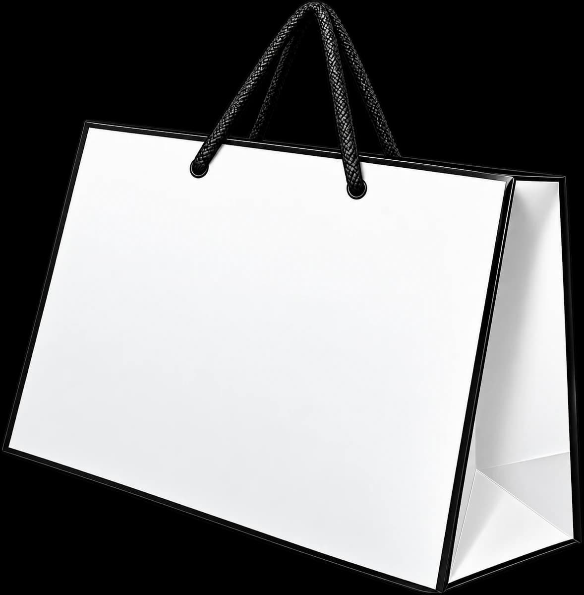 The big blank white bag